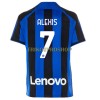 Original Fußballtrikot Inter Mailand Alexis 7 Heimtrikot 2022-23 Für Herren